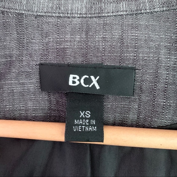 BCX Short Sleeve Blazer with Waist Tie - Picture 6 of 11
